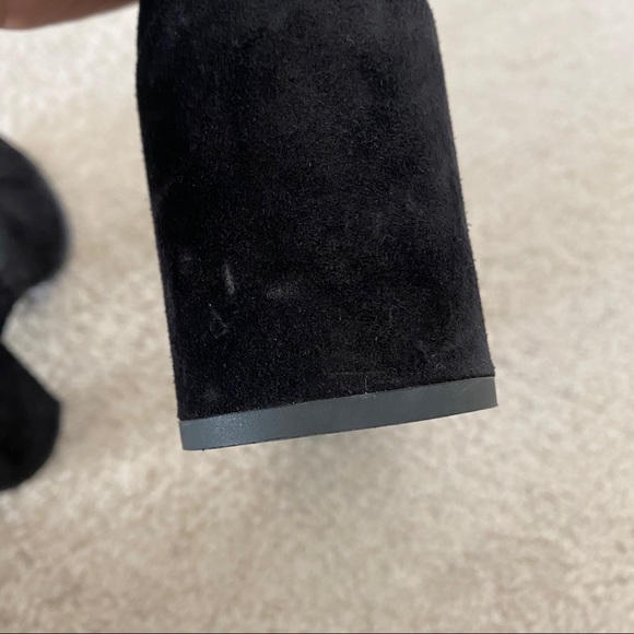 Pedro Garcia Waldo Chelsea Suede Bootie in Black - Picture 11 of 12